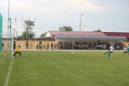 Матч на стадионе ЗАО им. Т.Г. Шевченко